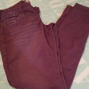 True religion burgundy jeans